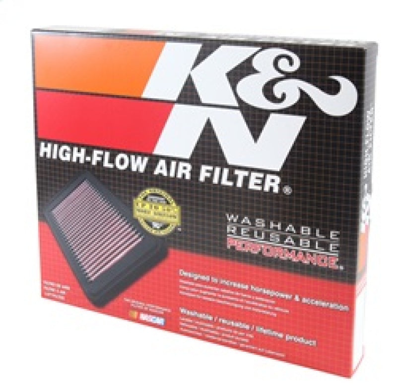 K&N Replacement Panel Air Filter for Toyota 2014 Tundra 4.6L/5.7L/ 2014 Sequoia 5.7L V8-SR1 Performance