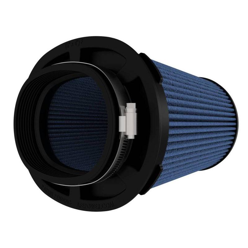 aFe MagnumFLOW Pro 5R Air Filter (6 x 4)in F x (8-1/2 x 6-1/2)in B x (7-1/4 x 5)in T x 7-1/4in H-SR1 Performance
