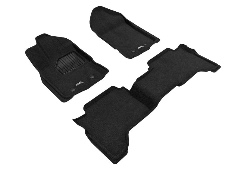 3D Maxpider 19-23 Ford Ranger Supercrew Elegant Black R1 R2-SR1 Performance