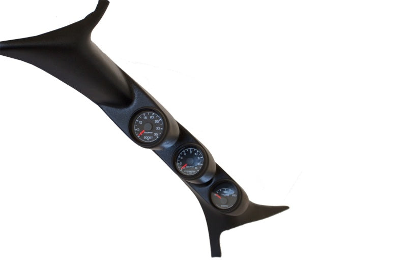 Autometer 99-07 Ford Powerstroke/SD Black Triple Pillar Gauge Kit-SR1 Performance