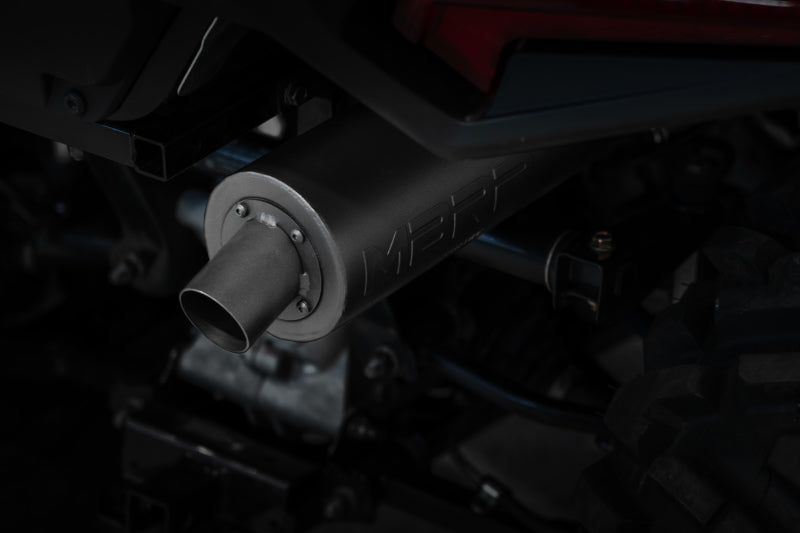 MBRP 01-05 Polaris Sportsman 400 / 06-07 Sportsman 450 Slip-On Combination Exhaust w/Sport Muffler-SR1 Performance