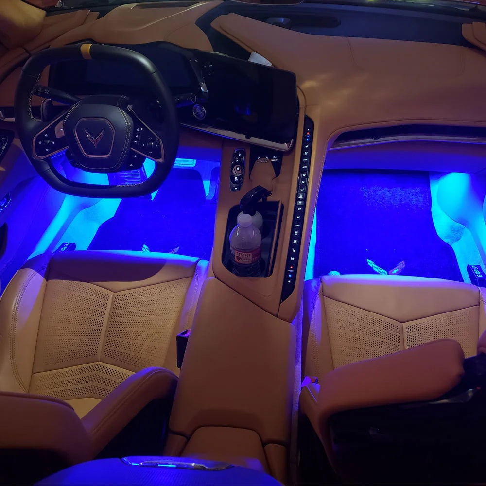 C8 Corvette - Complete Interior LED Lighting Kit-SR1 Performance