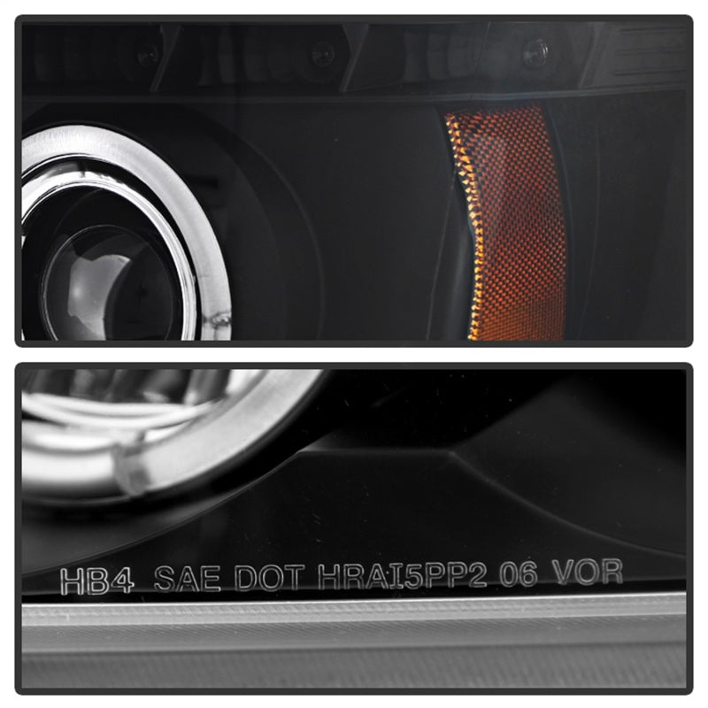 Spyder Nissan Titan 04-14/Armada 04-07 Projector Headlights LED Halo LED Blk PRO-YD-NTI04-HL-BK-SR1 Performance