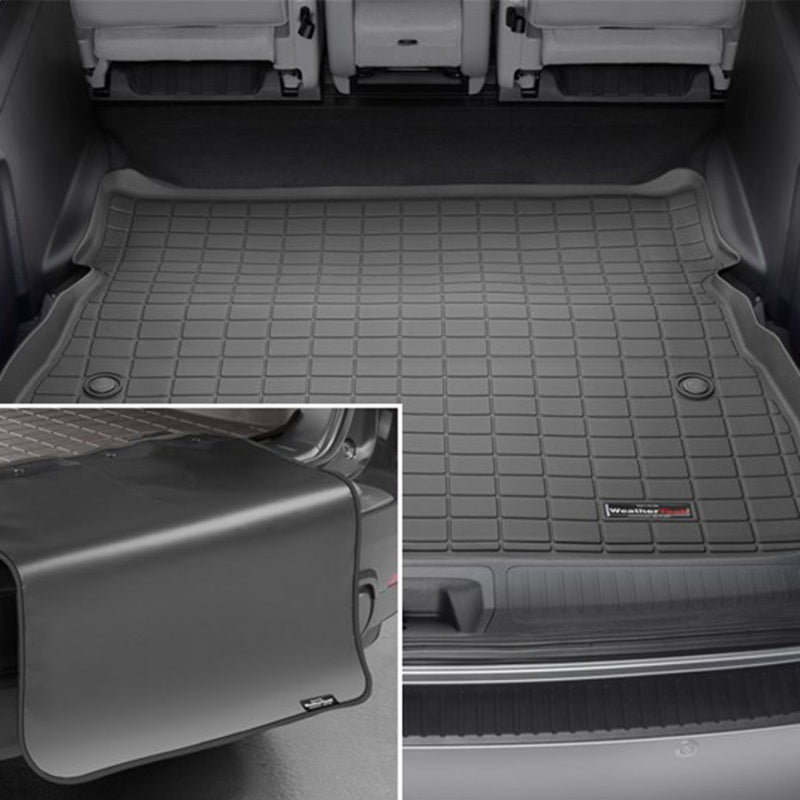 WeatherTech SeatBack Cargo Liner HP with Bumper Protector for Ford Explorer 2020-2021 – Heavy-Duty All-Weather Protection