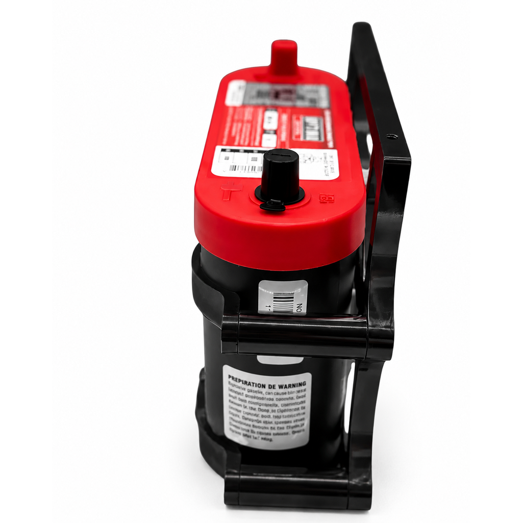 Features a sleek black anodized finish that complements any engine bay 452200B