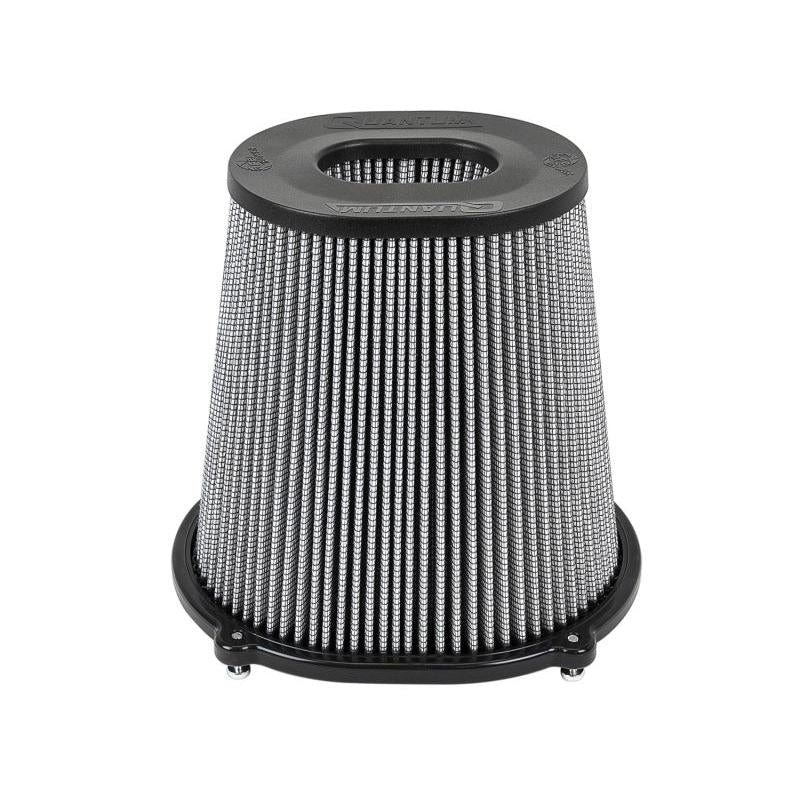 aFe Quantum Pro DRY S Air Filter Inverted Top - 5in Flange x 9in Height - Dry PDS-SR1 Performance