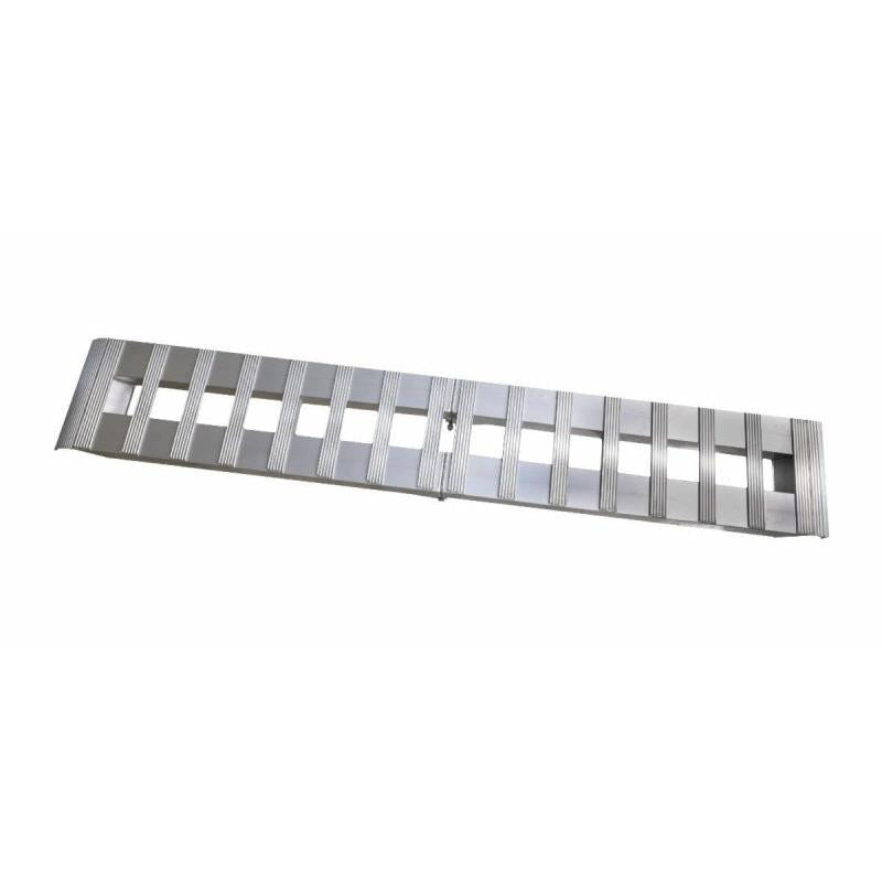Gen-Y Heavy-Duty 8ft Aluminum Foldable Loading Ramps 15in x 96in 3K Capacity - Single