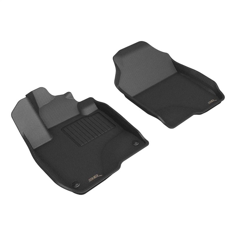 3D MAXpider 2023-2024 Honda HRV Kagu 1st Row Floormat - Black-SR1 Performance
