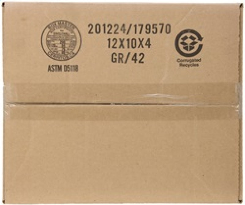 K&N Universal Plenum 11.89in L x 9in Dia x 4.75in H - Black-SR1 Performance