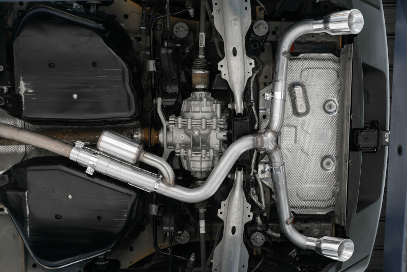 MBRP 2021+ Ford Bronco Sport (1.5L / 2.0L EcoBoost) 2.5in Resonator-Back Exhaust - Dual Rear Exit-SR1 Performance