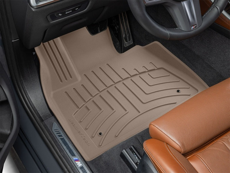 WeatherTech FloorLiner HP for BMW X5 and X6 (2019-2021) - Tan, Front