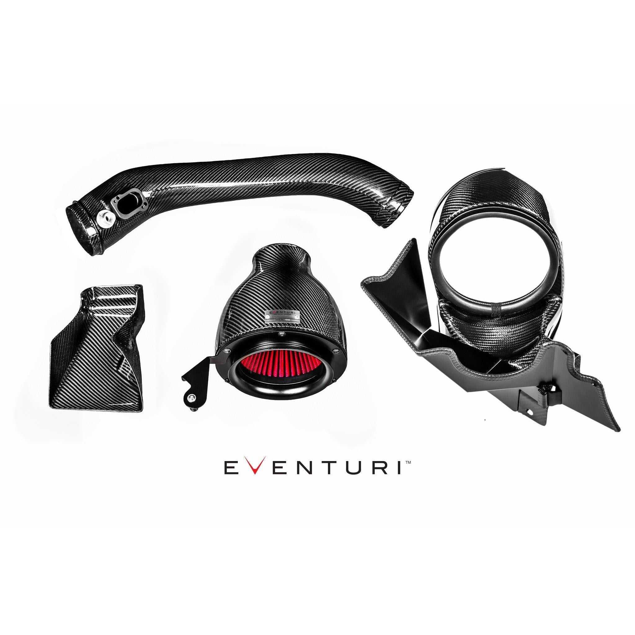Eventuri BMW F-Chassis N55 Black Carbon Intake System - V2-SR1 Performance