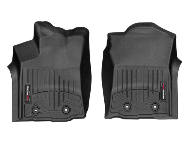 WeatherTech DigitalFit Front FloorLiner for Toyota Tacoma 2018-2019, Black