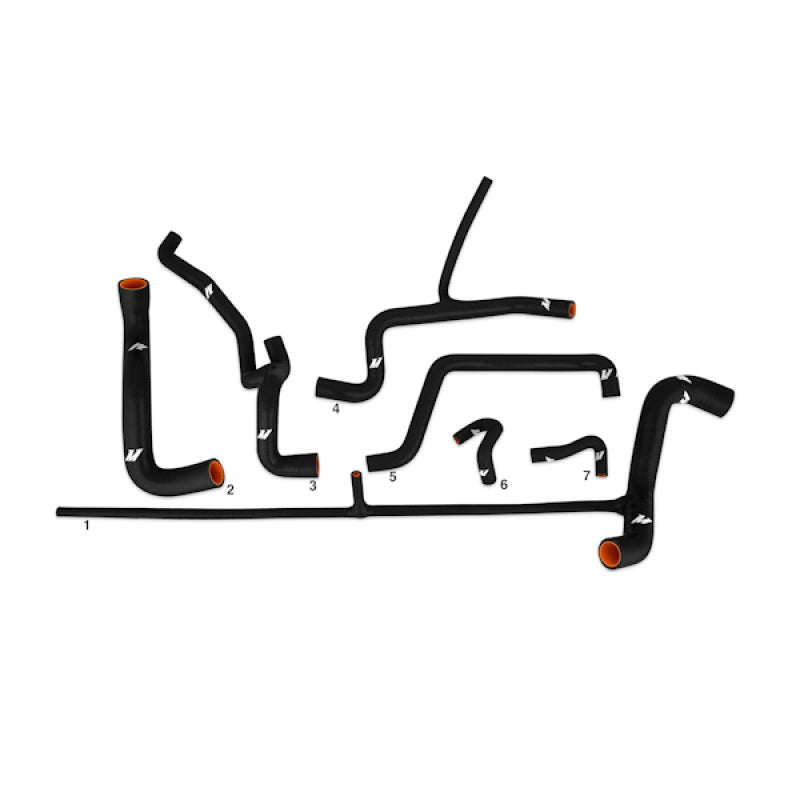Mishimoto 92-94 Volkswagen Corrado VR6 Black Silicone Hose Kit-SR1 Performance