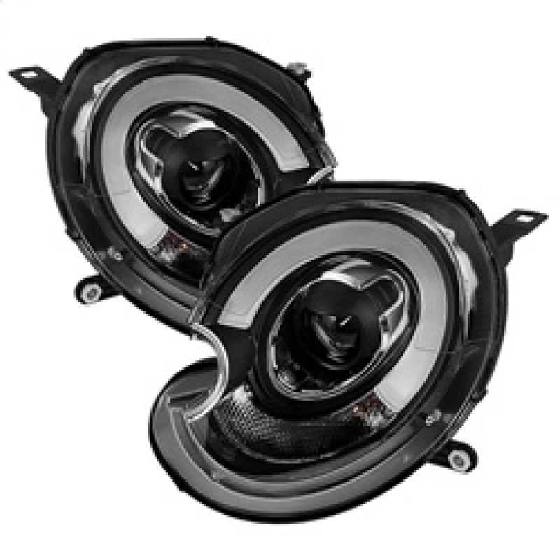 Spyder Mini Cooper 2010-2012 Projector Headlights Xenon/HID Model- DRL Blk PRO-YD-MC07-HID-DRL-BK-SR1 Performance