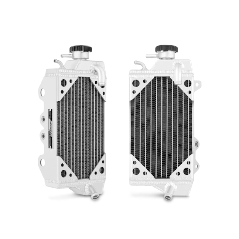 Mishimoto X-Braced Aluminum Radiator for Kawasaki KX450F 2010-2012 - Improved Cooling and Durability
