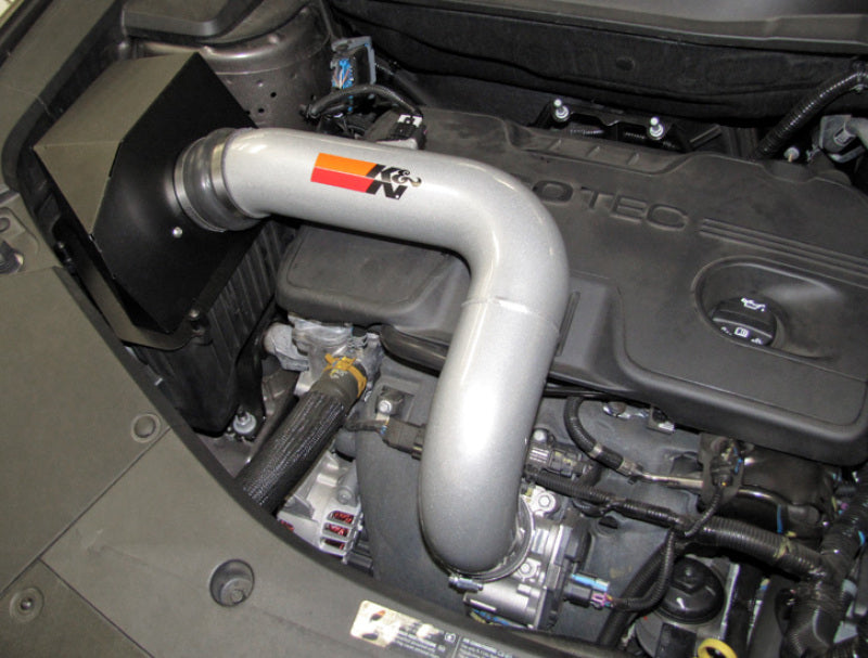 K&N 10 GMC Terrain / 10 Chevy Equinox 2.4L-L4 Silver High Flow Performance Kit-SR1 Performance