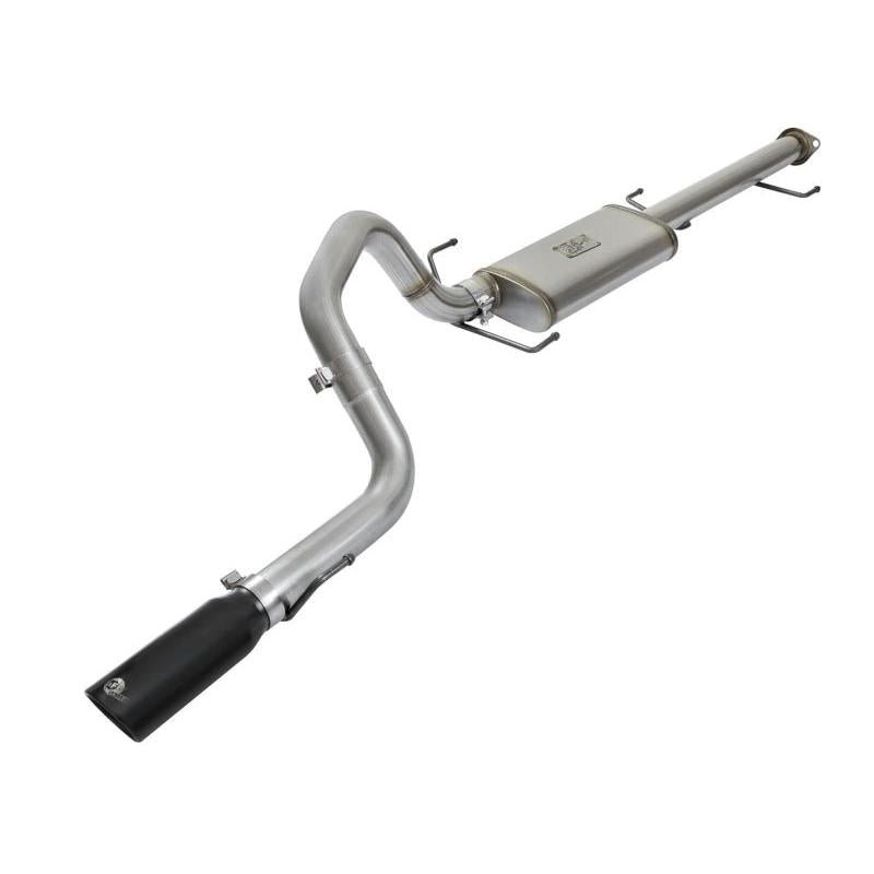 aFe MACH Force Xp 3in SS Cat-Back Single Rear Exit Exhaust w/Black Tips 07-14 Toyota FJ Cruiser-SR1 Performance