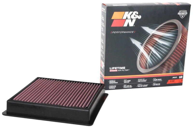 K&N 20-21 Ford F250/F350 Super Duty 6.2/6.7/7.3L V8 Replacement Air Filter-SR1 Performance