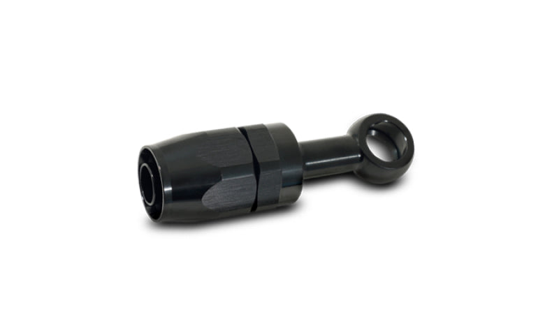 Vibrant Single -6AN x 8mm ID Banjo to Hose End Aluminum Fitting