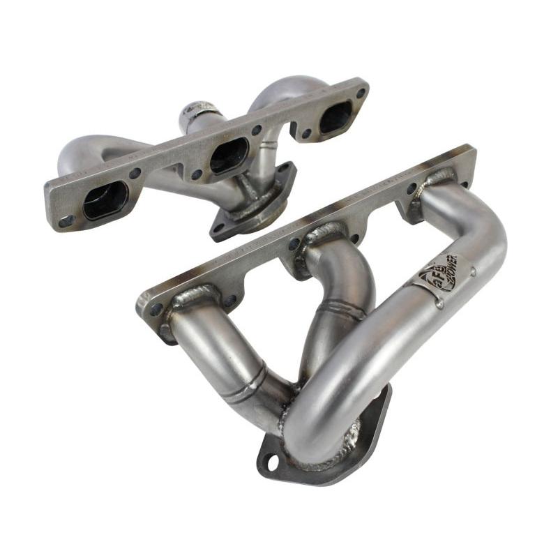 aFe Twisted Steel Header SS-409 HDR Jeep Wrangler JK 07-11 V6 3.8L-SR1 Performance