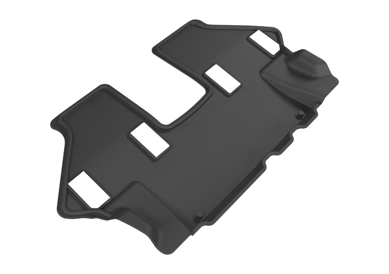3D MAXpider 2017-2020 Nissan Armada Kagu 3rd Row Floormats - Black-SR1 Performance