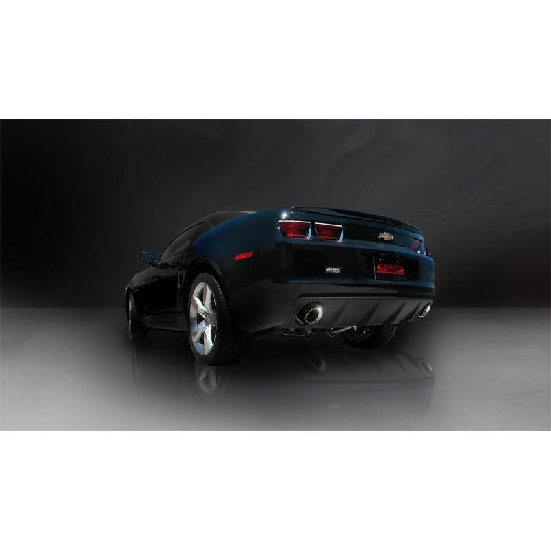 Corsa 2010-2015 Chevrolet Camaro Coupe SS 6.2L V8 Auto Polished Sport Cat-Back + XO Exhaust