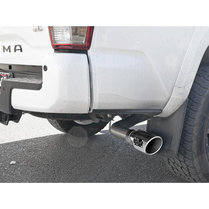aFe MACH Force-Xp 2-1/2in 304 SS Cat-Back Exhaust w/ Polished Tips 2016+ Toyota Tacoma 2.7L/3.5L-SR1 Performance
