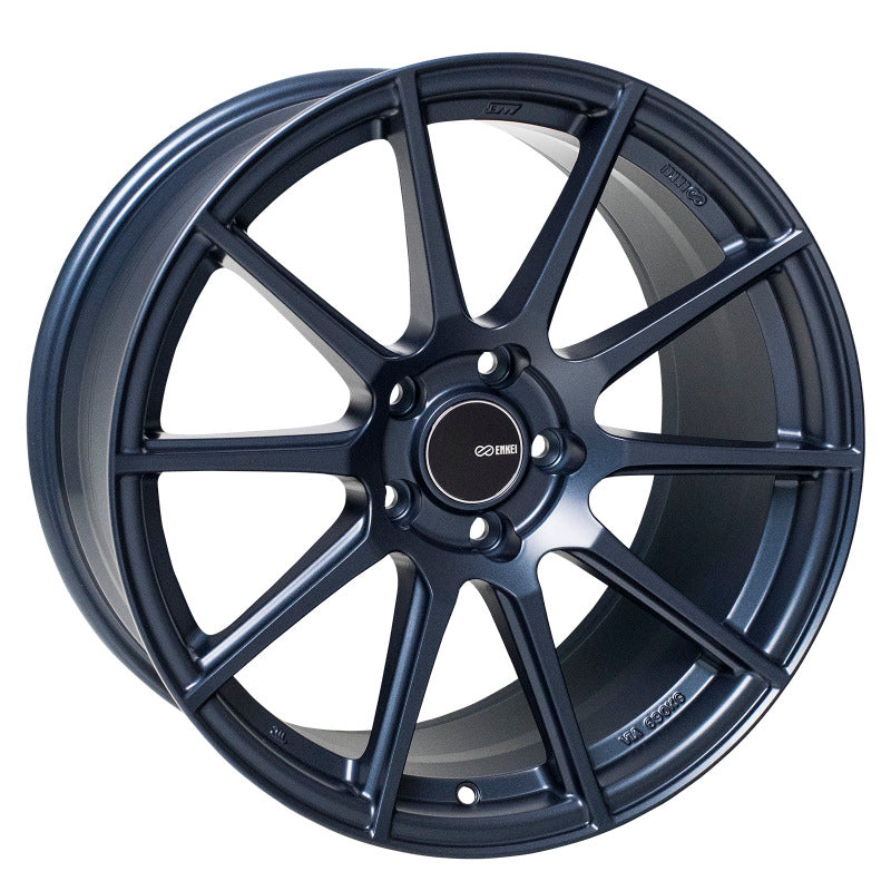 Enkei TS10 18x9.5 35mm Offset 5x114.3 Bolt Pattern 72.6mm Bore Dia Matte Blue Wheel (MOQ 40)-SR1 Performance