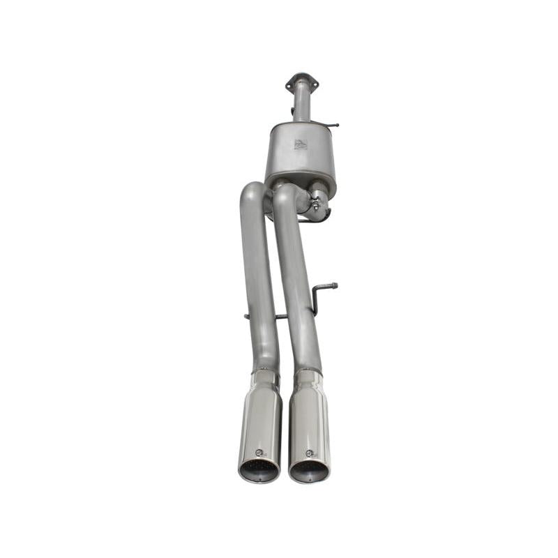 aFe Power MACHForce XP Exhaust System Cat-Back 409 Stainless Steel 07-08 Hummer H2 V8 6.0L/6.2L-SR1 Performance
