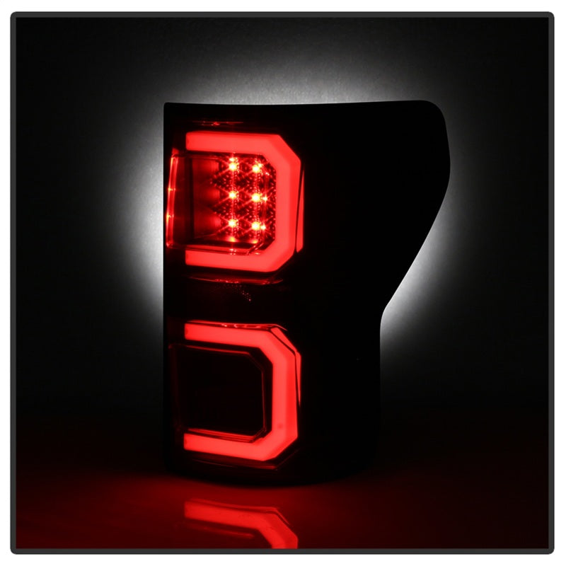 Spyder 07-13 Toyota Tundra V2 Light Bar LED Tail Lights - Black ALT-YD-TTU07V2-LB-BK-SR1 Performance