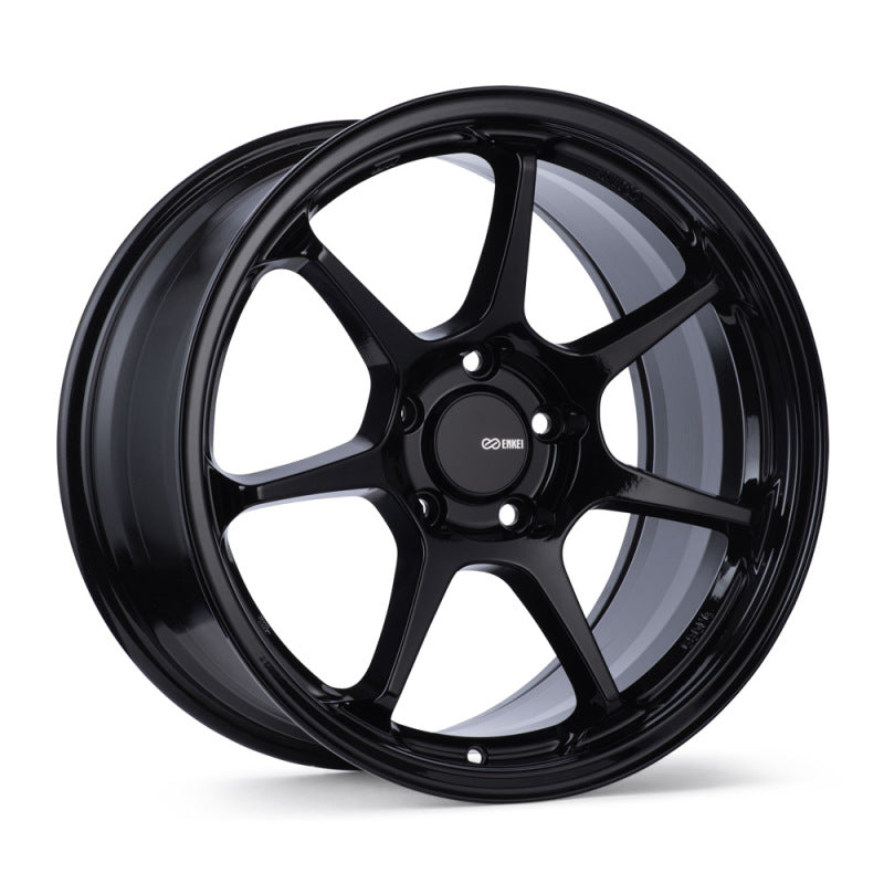 Enkei TS-7 18x9.5 5x120 45mm Offset 72.6mm Bore Gloss Black Wheel-SR1 Performance
