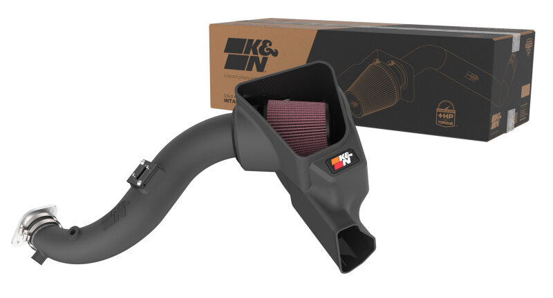 K&N 2024 Ford Mustang Ecoboost L4-2.3L F/L Turbo Aircharger - Cold Air Intake System-SR1 Performance