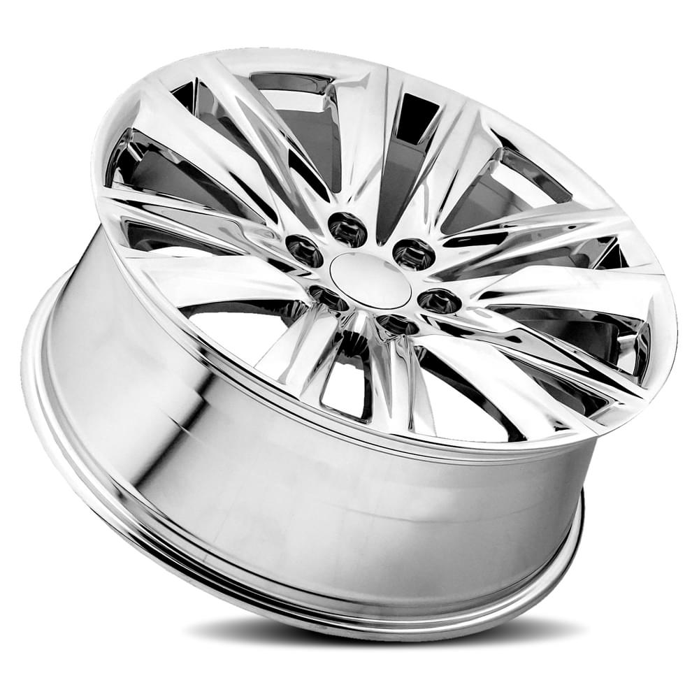 FR 90 – ESCALADE SPORT REPLICA WHEELS-Chrome 22x9 6x5.5 + 28 HB 78.1
