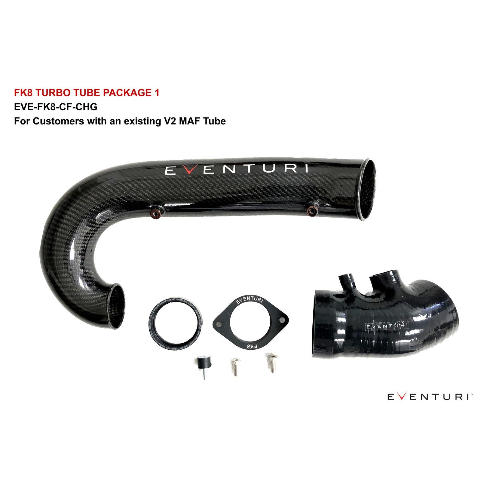 Eventuri FK8 Civic Type-R Carbon Charge Pipe-SR1 Performance