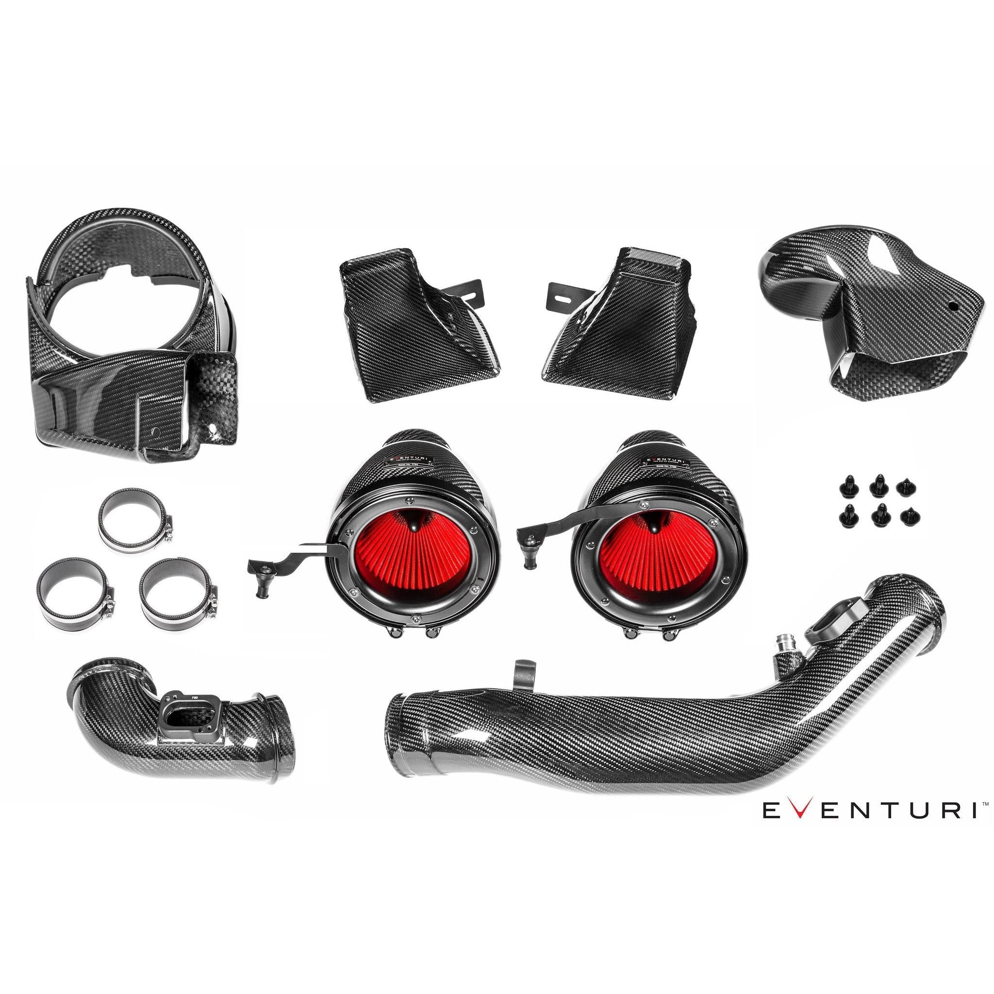 Eventuri BMW F8X M3 / M4 Black Carbon Intake System - V2-SR1 Performance