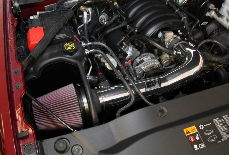 K&N 77 Series Performance Intake Kit for 2014 Chevrolet Silverado/GMC Sierra 1500 4.3L V6-SR1 Performance