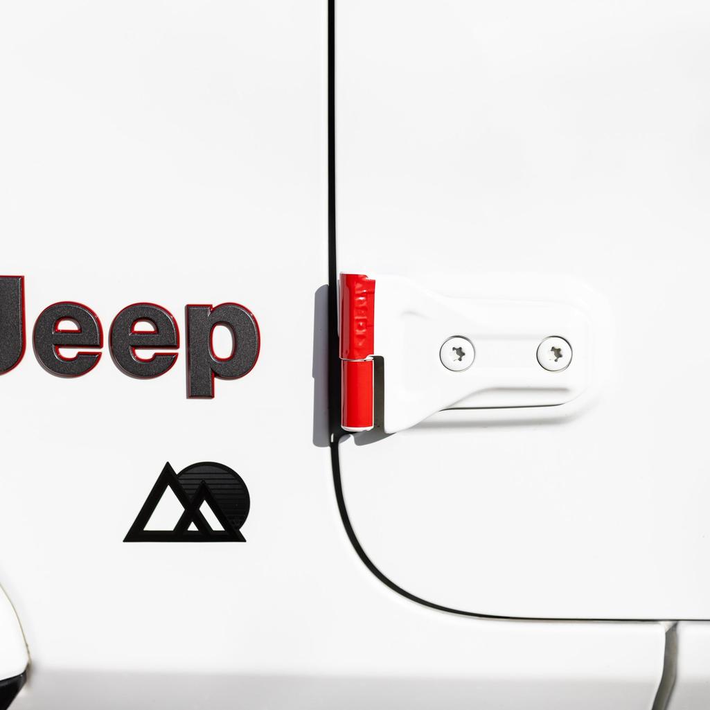 Hinge Paint Protection for Wrangler JL | Optically Clear PPF