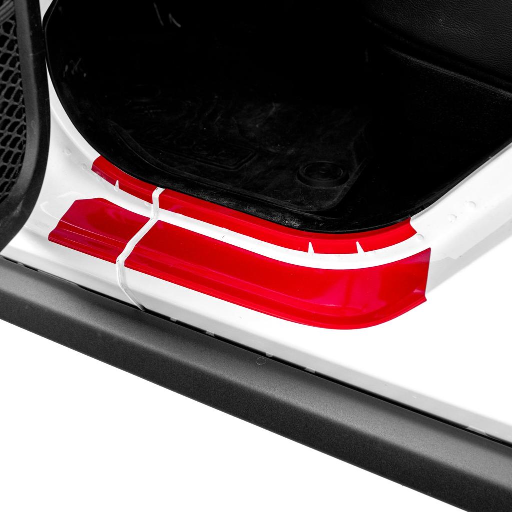 Door Sill Paint Protection for Wrangler JL | Optically Clear PPF