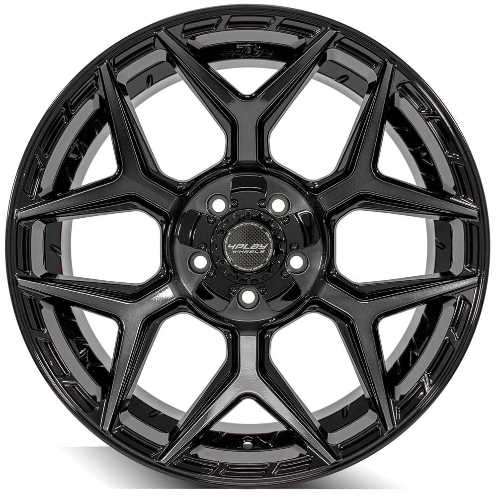 4PLAY Gen3 4P06 20x10 5x5" & 5x5.5" -18et in Brushed Black-SR1 Performance