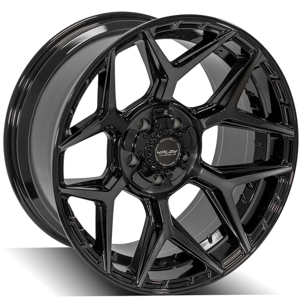 4PLAY Gen3 4P06 20x10 5x5" & 5x5.5" -18et in Brushed Black-SR1 Performance
