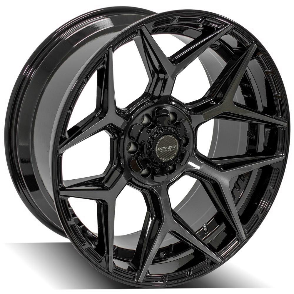 4PLAY Gen3 4P06 22x10 6x135mm & 6x5.5" -18et in Brushed Black-SR1 Performance
