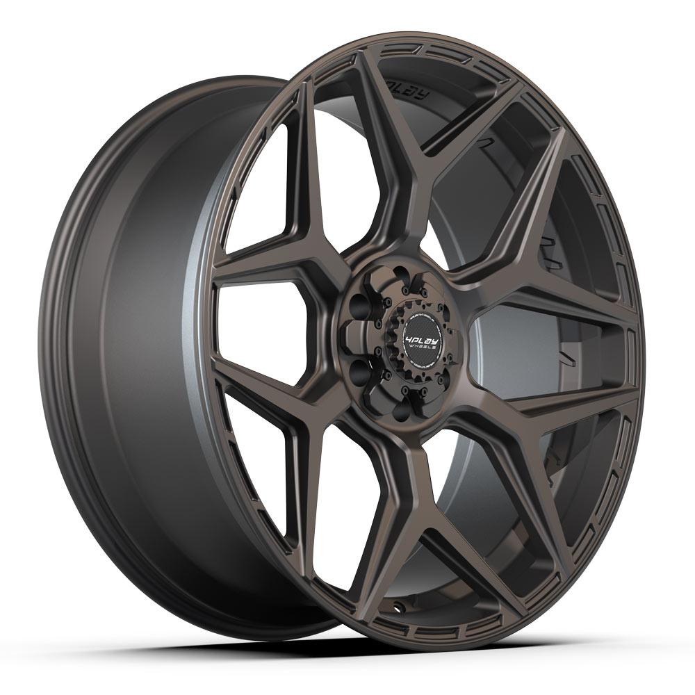 4PLAY Gen3 4P06 24x10 6x5.5 & 6x135mm 18et in Satin Black-SR1 Performance