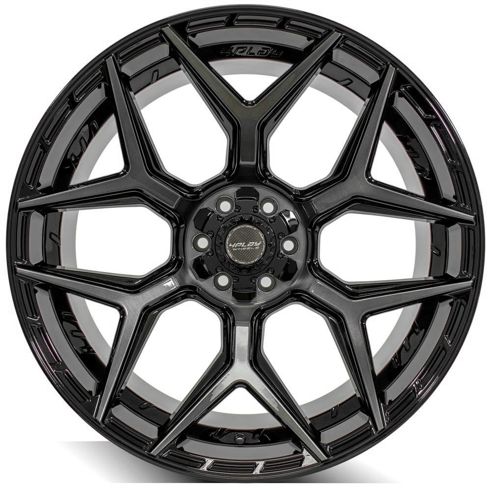 4PLAY Gen3 4P06 24x12 6x135mm & 6x5.5" -44et in Brushed Black-SR1 Performance