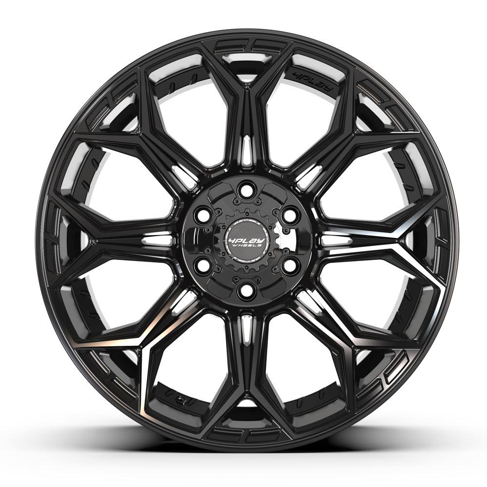 4PLAY Gen3 4P83 20x10 6x5.5 & 6x135mm -18et in Gloss Black-SR1 Performance
