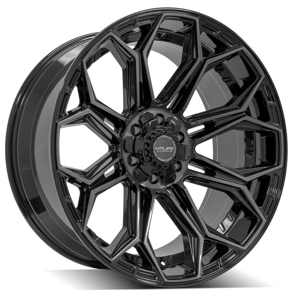 4PLAY Gen3 4P83 22x10 6x135mm & 6x5.5" -18et in Brushed Black-SR1 Performance