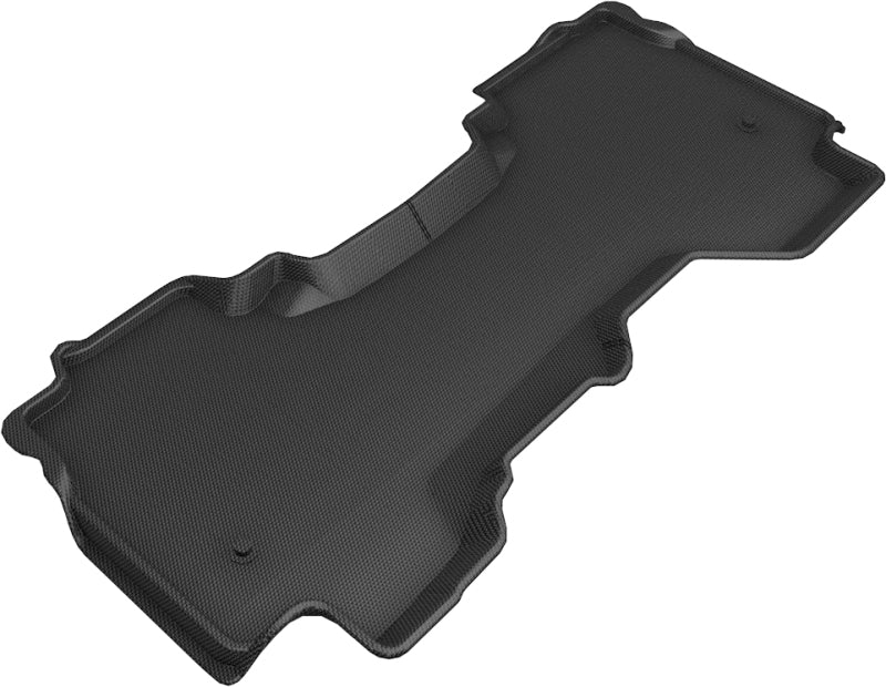 3D MAXpider 2019-2020 Dodge Ram 1500 Quad Cab Kagu 2nd Row Floormats - Black-SR1 Performance