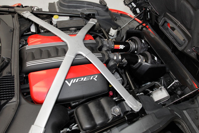 K&N 69 Series Typhoon Performance Intake Kit for 2013 Dodge Viper/SRT Viper 8.4L V10-SR1 Performance