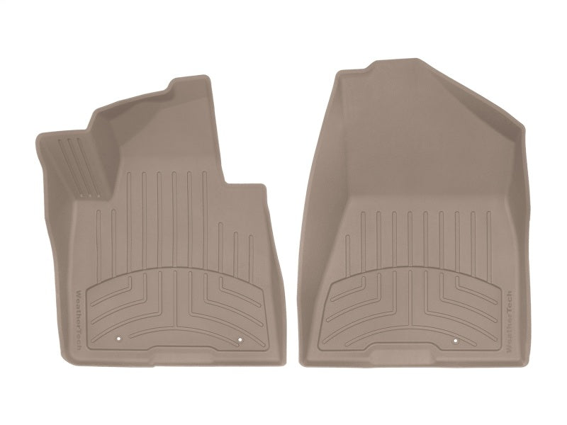 WeatherTech 2017+ Kia Sportage Front FloorLiner HP - Tan | Custom Fit, All-Weather Protection