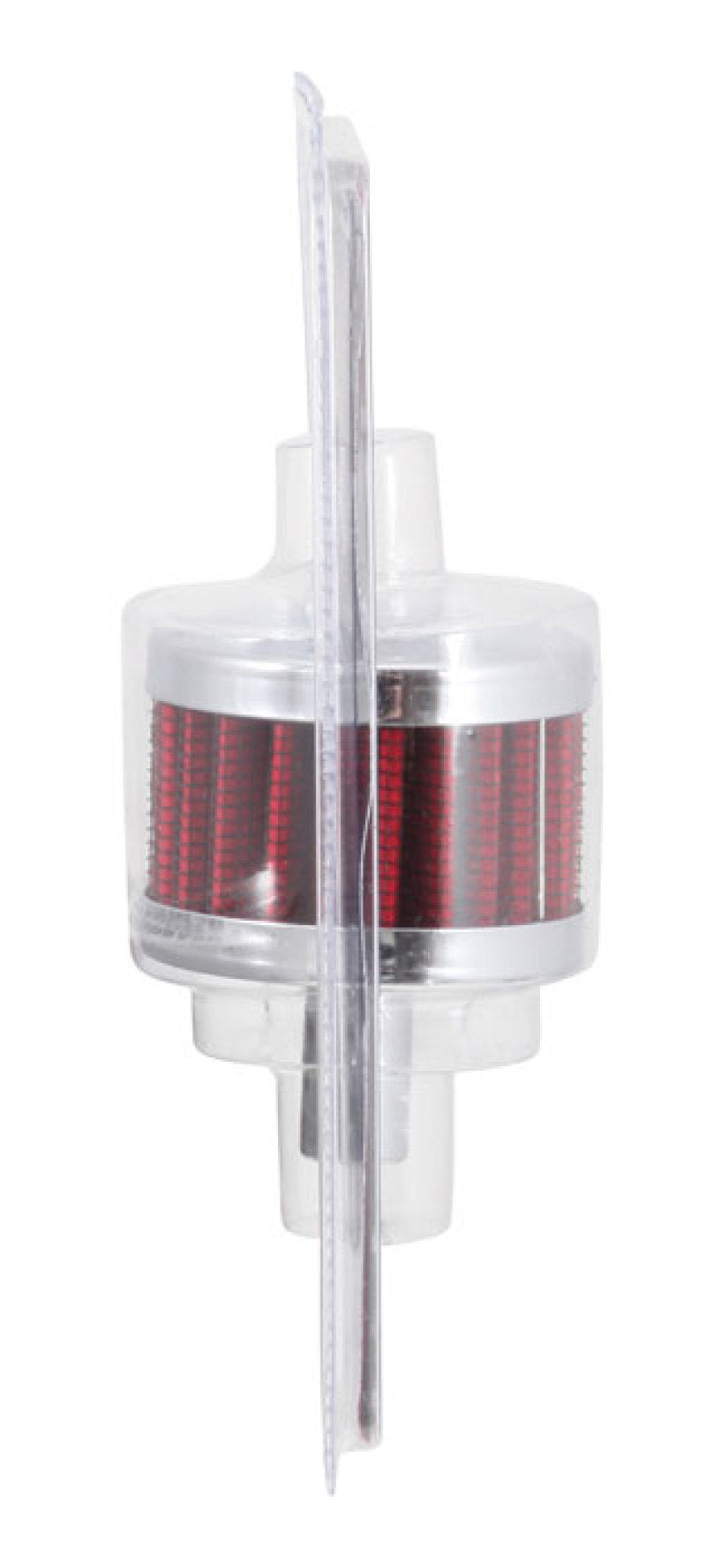 K&N Steel Base Chrome Top Crankcase Vent Filter 1/2in. Vent / 2in. OD / 1-1/2in. Height-SR1 Performance